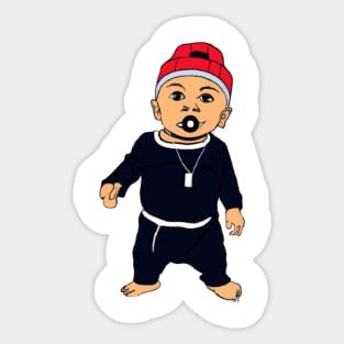 bebe rap Sticker